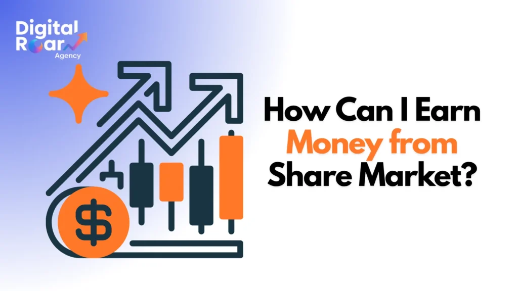 how can i earn money from share market